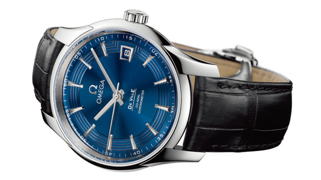 欧米茄Hour Vision Blue“明亮之蓝”腕表